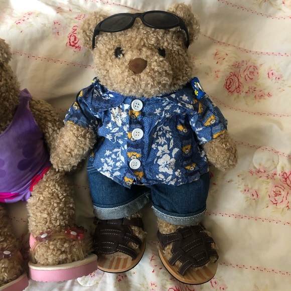 Build A Bear Workshop 1st Gen 1997 Teddy Bears 14” - Picture 5 of 16